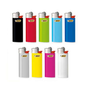 BIC Mini Flint - accendini in diversi colori, vassoio con 50 pezzi